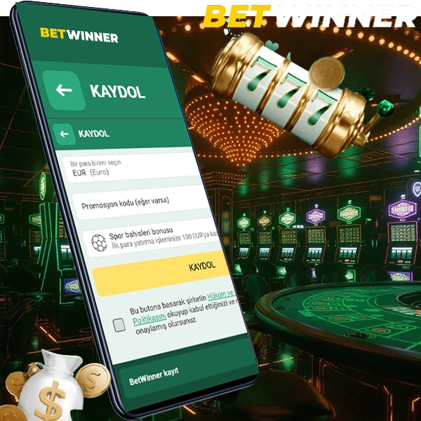 Betwinner'a Kayıt
